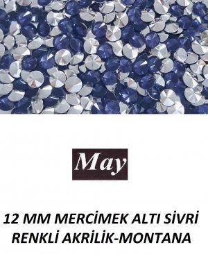 12 MM MERCİMEK ALTI SİVRİ RENKLİ AKRİLİK-MONTANA