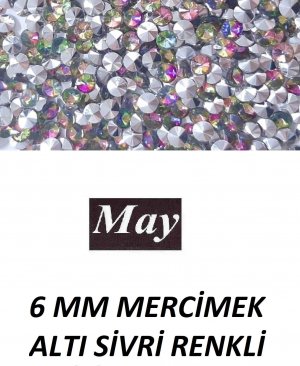 6 MM MERCİMEK ALTI SİVRİ RENKLİ AKRİLİK-AB MAREA