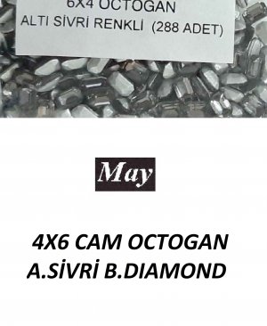 04X06 CAM OCTOGAN ALTI SİVRİ B.DIAMOND