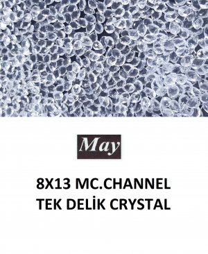8X13 MC.CHANNEL ARMUT TEK DELİK CRYSTAL