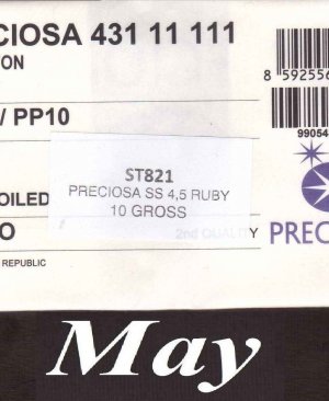 PRECIOSA SS 4,5 RUBY