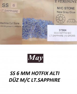 SS 6 MM HOTFIX ALTI DÜZ M/C LT.SAPPHIRE