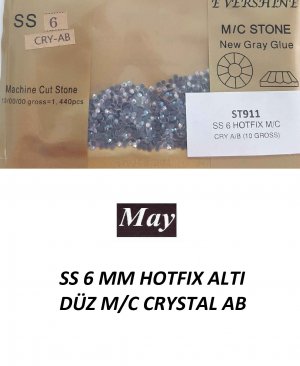 SS 6 MM HOTFIX ALTI DÜZ M/C CRY AB