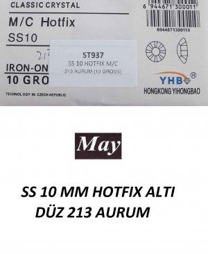 SS 10 MM HOTFIX ALTI DÜZ 213 AURUM