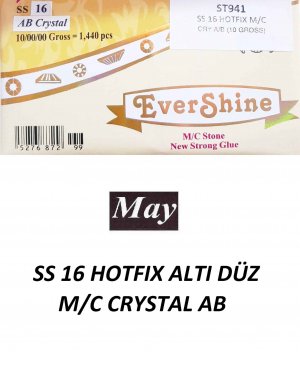 SS 16 HOTFIX ALTI DÜZ M/C CRYSTAL AB 