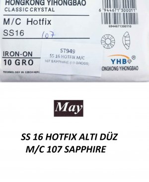 SS 16 HOTFIX ALTI DÜZ M/C 107 SAPPHIRE