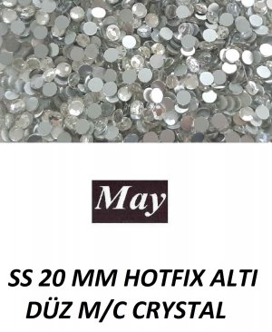 SS 20 MM HOTFIX ALTI DÜZ M/C CRYSTAL