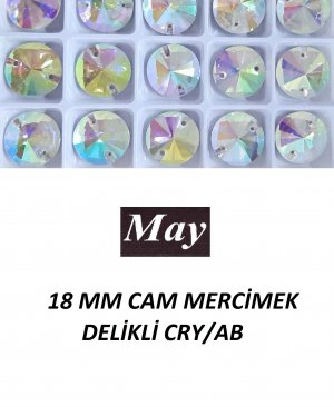 18 MM CAM MERCİMEK DELİKLİ CRY/AB