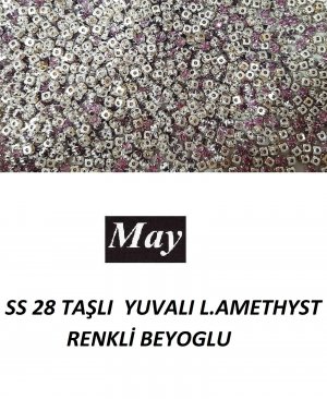 SS 28 TAŞLI  YUVALI L.AMETHYST RENKLİ BEYOGLU 