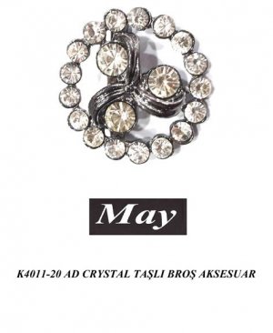 20 AD CRYSTAL TAŞLI BROŞ AKSESUAR