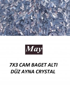 7X3 CAM BAGET ALTI DÜZ AYNA CRYSTAL