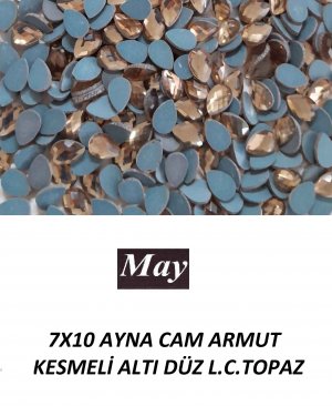 7X10 AYNA CAM ARMUT KESMELİ ALTI DÜZ L.C.TOPAZ