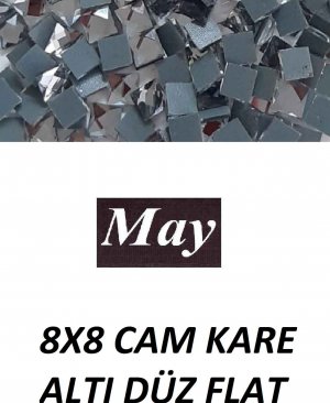 8X8 CAM KARE ALTI DÜZ FLAT B.DİAMOND