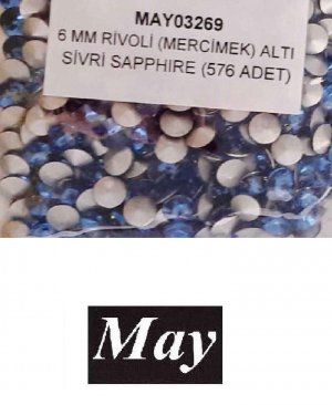 06 MM RİVOLİ (MERCİMEK) ALTI SİVRİ SAPPHIRE