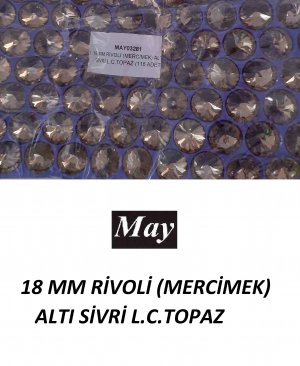 18 MM RİVOLİ (MERCİMEK) ALTI SİVRİ L.C.TOPAZ