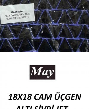 18X18 CAM ÜÇGEN ALTI SİVRİ JET