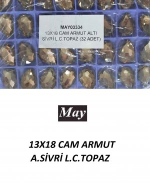 13X18 CAM ARMUT ALTI SİVRİ L.C.TOPAZ