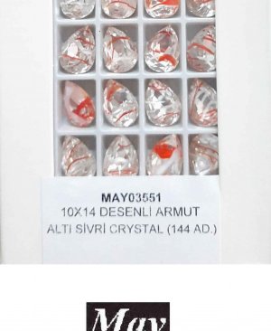 10X14 DESENLİ ARMUT ALTI SİVRİ L.SIAM