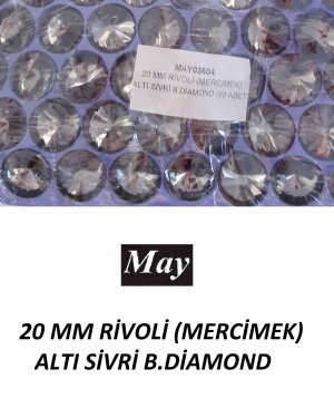 20 MM RİVOLİ (MERCİMEK) ALTI SİVRİ B.DİAMOND