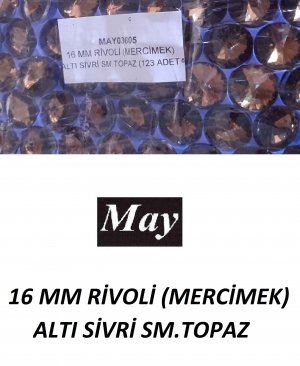 16 MM RİVOLİ (MERCİMEK) ALTI SİVRİ SM.TOPAZ