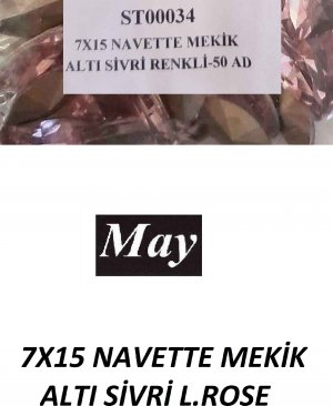 07X15 NAVETTE MEKİK ALTI SİVRİ L.ROSE