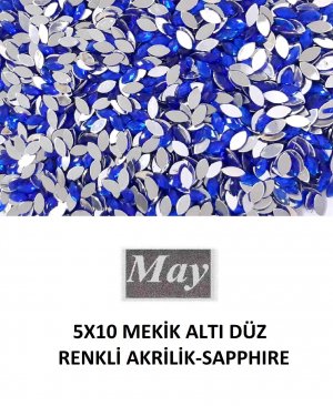5X10 MEKİK ALTI DÜZ RENKLİ AKRİLİK-SAPPHIRE