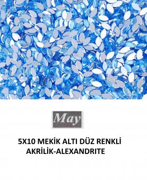 5X10 MEKİK ALTI DÜZ RENKLİ AKRİLİK-ALEXANDRITE
