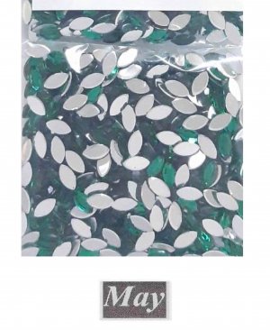 3X6 MEKİK ALTI DÜZ RENKLİ AKRİLİK-EMERALD