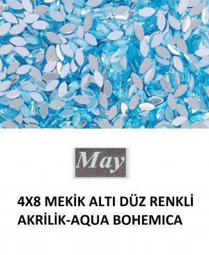 4X8 MEKİK ALTI DÜZ RENKLİ AKRİLİK-AQUA BOHEMICA