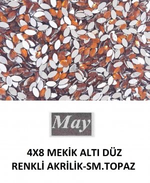 4X8 MEKİK ALTI DÜZ RENKLİ AKRİLİK-SM.TOPAZ