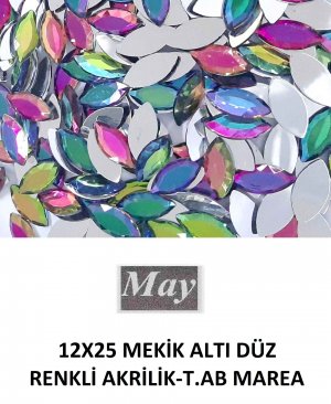 12X25 MEKİK ALTI DÜZ RENKLİ AKRİLİK-T.AB MAREA