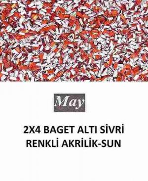 2X4 BAGET ALTI SİVRİ RENKLİ AKRİLİK-SUN
