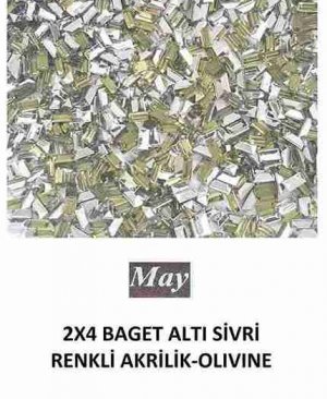 2X4 BAGET ALTI SİVRİ RENKLİ AKRİLİK-OLIVINE