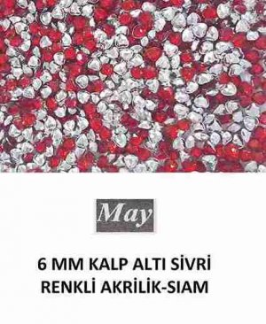 6 MM KALP ALTI SİVRİ RENKLİ AKRİLİK-SIAM