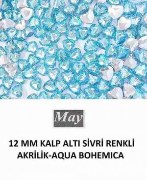 12 MM KALP ALTI SİVRİ RENKLİ AKRİLİK-AQUA BOHEMICA
