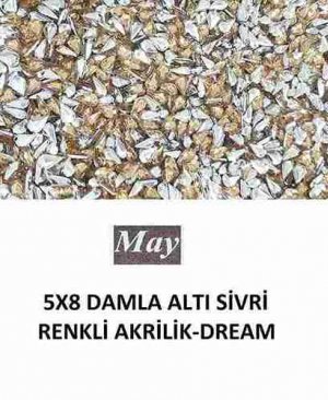 5X8 DAMLA ALTI SİVRİ RENKLİ AKRİLİK-DREAM