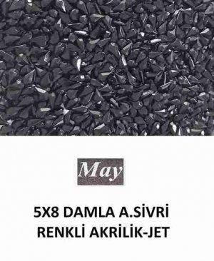 5X8 DAMLA ALTI SİVRİ RENKLİ AKRİLİK-JET