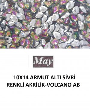 10X14 ARMUT ALTI SİVRİ RENKLİ AKRİLİK-VOLCANO AB