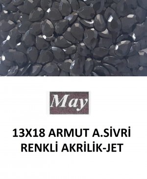 13X18 ARMUT ALTI SİVRİ RENKLİ AKRİLİK-JET