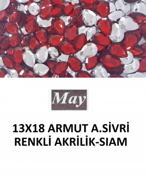 13X18 ARMUT ALTI SİVRİ RENKLİ AKRİLİK-SIAM