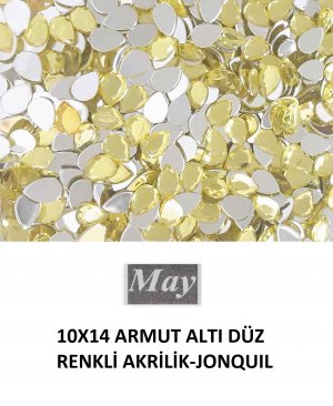 10X14 ARMUT ALTI DÜZ RENKLİ AKRİLİK-JONQUIL