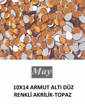 10X14 ARMUT ALTI DÜZ RENKLİ AKRİLİK-TOPAZ