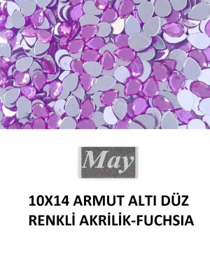 10X14 ARMUT ALTI DÜZ RENKLİ AKRİLİK-FUCHSIA