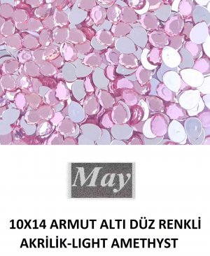 10X14 ARMUT ALTI DÜZ RENKLİ AKRİLİK-LIGHT AMETHYST