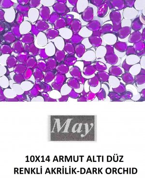 10X14 ARMUT ALTI DÜZ RENKLİ AKRİLİK-DARK ORCHID