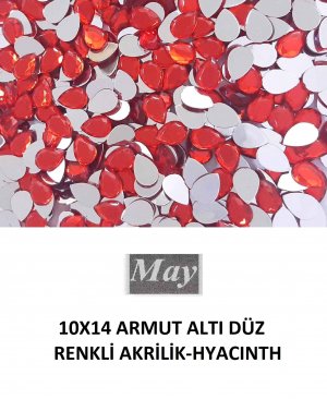 10X14 ARMUT ALTI DÜZ RENKLİ AKRİLİK-HYACINTH