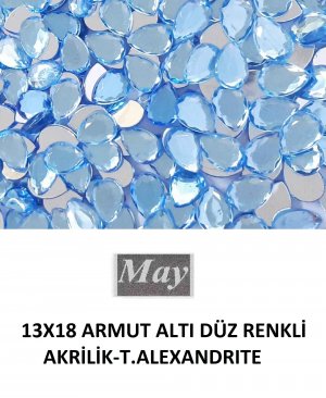 13X18 ARMUT ALTI DÜZ RENKLİ AKRİLİK-T.ALEXANDRITE