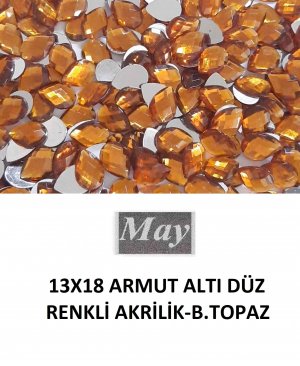 13X18 ARMUT ALTI DÜZ RENKLİ AKRİLİK-B.TOPAZ