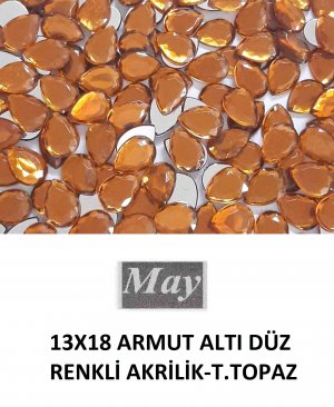 13X18 ARMUT ALTI DÜZ RENKLİ AKRİLİK-T.TOPAZ