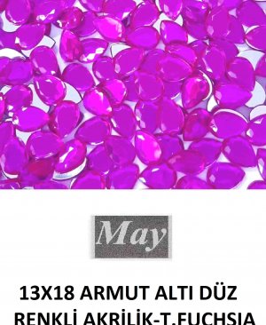 13X18 ARMUT ALTI DÜZ RENKLİ AKRİLİK-T.FUCHSIA